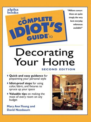 cover image of The Complete Idiot's Guide to Decorating Your Home, 2E